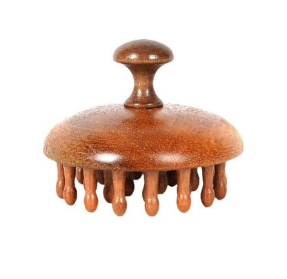 Sandalwood Disc Massage Comb Wooden Crafts