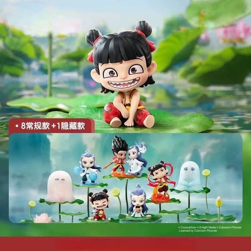 Bubble Mart Nezha: The Magic Children Who Make Waves in the Sea, Naturally Bound Series Blind Box