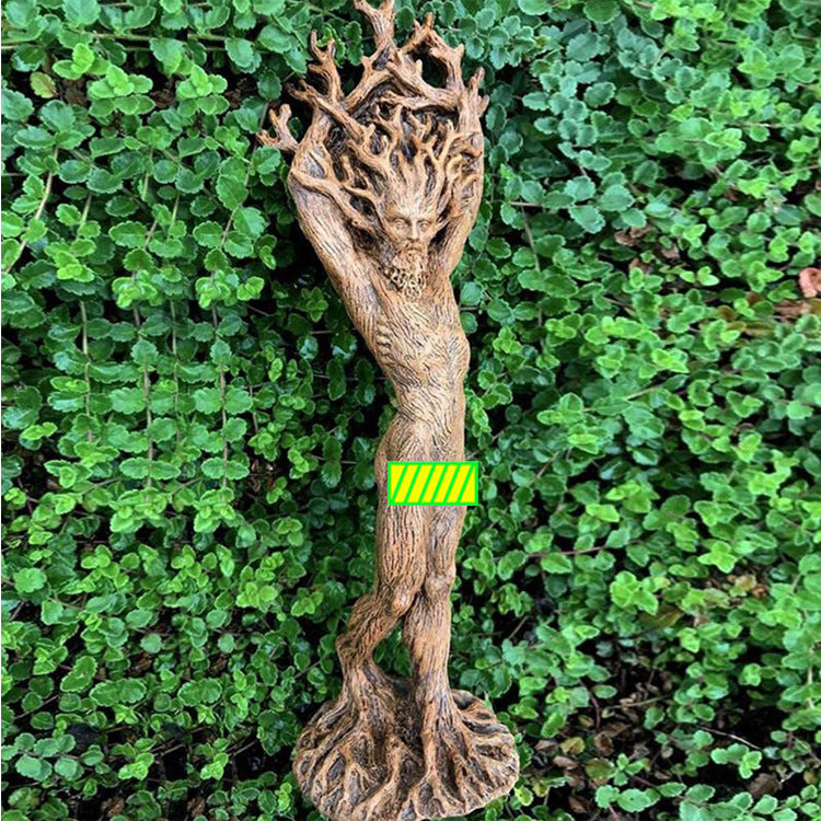 Forest Goddess Statue Resin Ornament