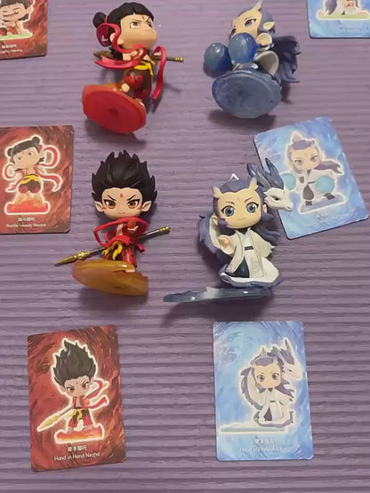 Bubble Mart Nezha: The Magic Children Who Make Waves in the Sea, Naturally Bound Series Blind Box